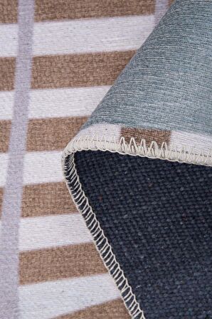 Artloop Çocuk Odası Halısı Minor Dekoratif Gri Halı AL 411